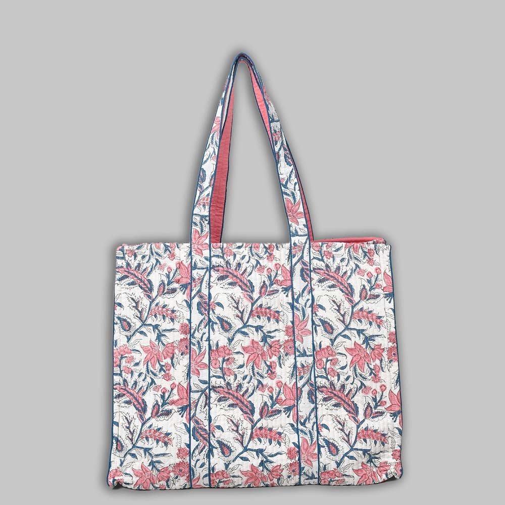 Cotton Hand Bag, Indian Hand Printed Tote Bags, Women hand bags, Tote bags for Girls, Fashion Tote bags, Printed Tote Bags