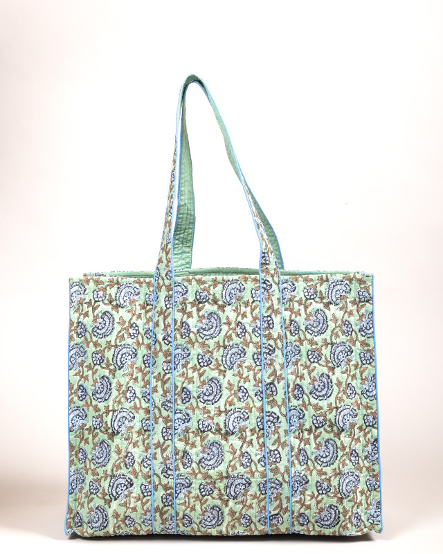 Cotton Hand Bag, Indian Hand Printed Tote Bags, Women hand bags, Tote bags for Girls, Fashion Tote bags, Printed Tote Bags