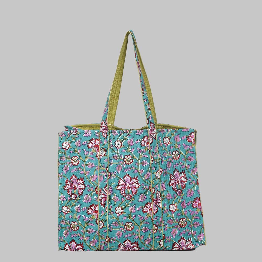 Cotton Hand Bag, Indian Hand Printed Tote Bags, Women hand bags, Tote bags for Girls, Fashion Tote bags, Printed Tote Bags